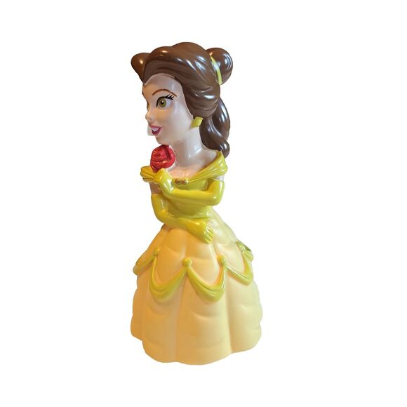 Disney Beauty and The Beast Belle Yellow Gown 5" PVC Bath Toy Action Figure - Picture 1 of 6